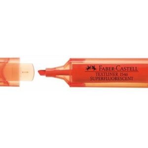 Teksto žymeklis Faber-Castell Superfluorecent, oranžinis