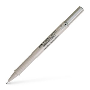 Grafinis rašiklis Faber-Castell Ecco Pigment, 0.1mm, juodos spalvos