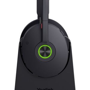 Yealink WH68 UC Laisvų rankų įranga Vielinis ir Bevielis Su lankeliu Skambučiai / muzika C tipo USB Bluetooth Juoda - Image 2