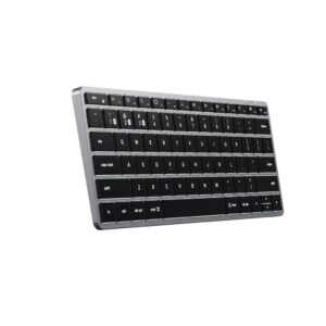 Satechi Slim X1 klaviatūra Biuras „Bluetooth“ QWERTY Anglų Juoda, Pilka - Image 2