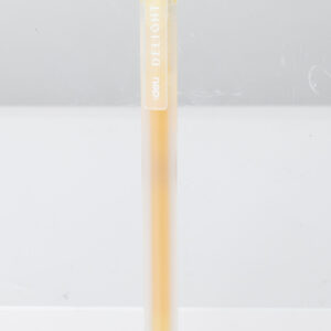 Gelinis rašiklis Deli Delight, 0,5 mm, geltonos spalvos