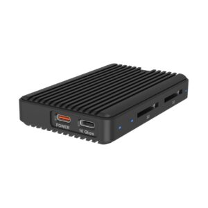 ICY BOX IB-CR602M-C31 SSD korpusas Juoda M.2