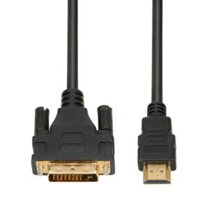 IBox ITVFHDDVI012 HDMI į DVI kabelis FullHD 1080p 2 m juodas - Image 3