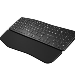NATEC PORIFERA klaviatūra Namams / biurui „Bluetooth“ QWERTY JAV tarptautinė versija Juoda - Image 3
