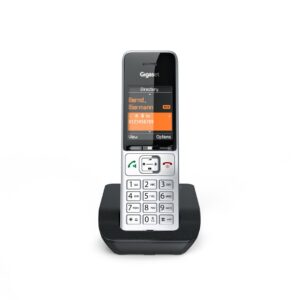 Gigaset COMFORT 500 DECT telefonas Skambintojo ID Juoda, Sidabras - Image 2