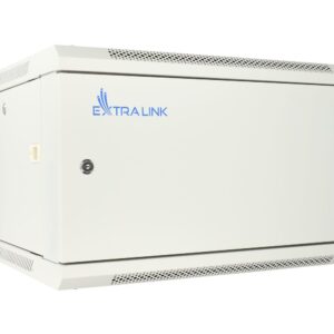 Extralink szafa wisz 19" 6U 450mm szara d. blaszane Sieninis stovas Pilka