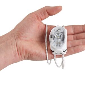 Petzl Swift LT Juoda Ant galvos tvirtinamas žibintuvėlis LED - Image 2