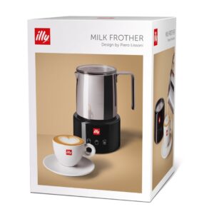 Illy 23760 Pieno plakiklis arba šildytuvas Juoda, Nerūdijančiojo plieno - Image 2