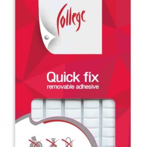 Montavimo kvadratėliai College Quick Fx, 100g, baltos spalvos - Image 2