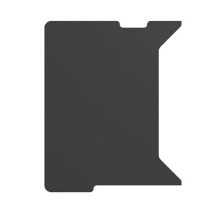 GENESIS NDS-2282 stalviršis kompiuteriui Nestandartinė forma MDF Antracitas