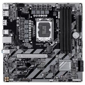 GIGABYTE B860M D3W pagrindinė plokštė Intel B860 LGA 1851 (Socket V1) „micro ATX“ - Image 2