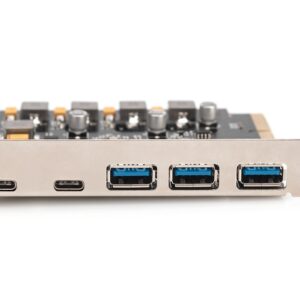 Digitus DS-30222 sąsajos plokštė / adapteris Vidinis USB 3.2 Gen 2 (3.1 Gen 2), C tipo USB - Image 2