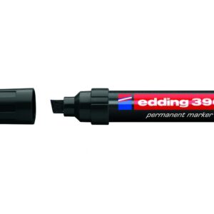 Permanentinis žymeklis Edding 390, 4-12mm, juodos spalvos