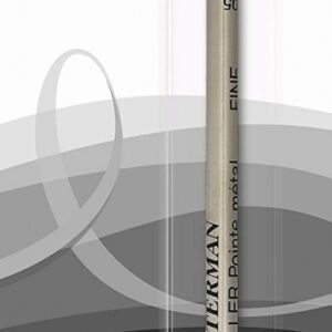 Šerdelė rašikliui Waterman, F, blisteryje, juodos spalvos
