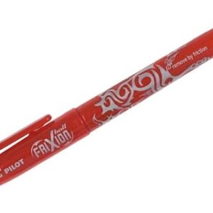 Gelinis rašiklis Pilot Frixion Ball, 0.7mm, su trintuku, raudonos spalvos