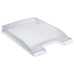 Dokumentų lentynėlė Leitz Plus Slim, A4, plastikinė, skaidri - Image 2