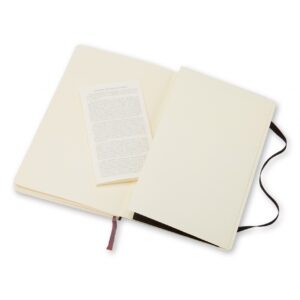 *Užrašų knygutė Moleskine Classic 9x14cm, linijomis, minkštu viršeliu, juodos spalvos - Image 5