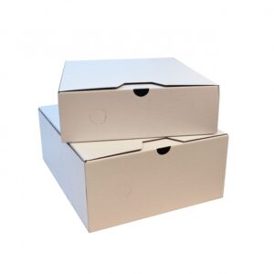 Archyvinė dėžė HSK A4, 12cm, kartoninė, baltos spalvos