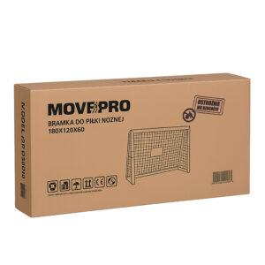 Futbolo vartai su tinklu 180x120x60 cm, MOVEPRO - Image 9