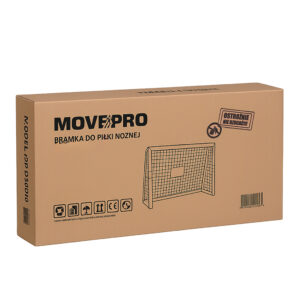 Futbolo vartai su tinklu 240x160x85 cm, MOVEPRO - Image 9