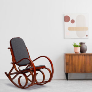 Supamoji kėdė su pavažomis, supamoji kėdė ModernHome - Image 9