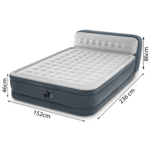 Double Air Mattress Bed 236x152 cm with Pump DELUXE INTEX 64448ND - Image 9