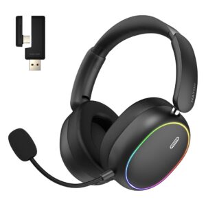 HATOR Phoenix 2 Wireless Laisvų rankų įranga Vielinis ir Bevielis Su lankeliu Žaidimams USB Type-C / USB Type-A Bluetooth Juoda