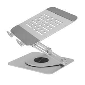 ICY BOX IB-NH300-R Nešiojamojo kompiuterio stovas Sidabras 43,2 cm (17")