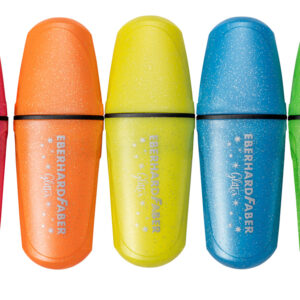 Teksto žymekliai EberhardFaber, mini, blizgūs, neoniniai, 5 spalvų - Image 2