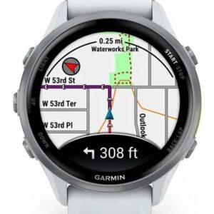 Garmin Forerunner 970 3,56 cm (1.4") AMOLED Skaitmeninis 454 x 454 pikseliai Lietimui jautrus ekranas Balta „Wi-Fi“ GPS (palydovinis) - Image 2
