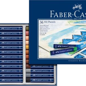Aliejinės kreidelės Faber-Castell Gofa, 36 spalvos