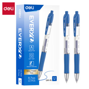 Tušinukas DELI Every, 0.7 mm, mėlynos spalvos