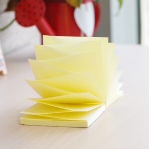 Lipnūs lapeliai Stick´N Z-Notes, 76x76mm, 100 lapelių, geltonos spalvos - Image 2