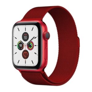 Magnetic apyrankė Apple Watch 38/40mm Magnetic apyrankė Apple Watch Bracelet - Red