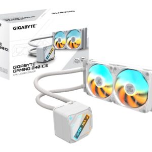 GIGABYTE GAMING 240 ICE Procesorius Universalusis skystinis aušintuvas 12 cm Balta