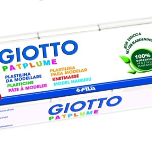 Plastilinas Fila Giotto Patplume, 350g, baltos spalvos