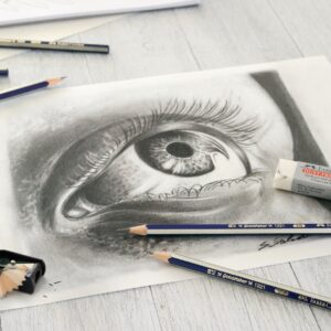 Pieštukų rinkinys Faber-Castell Goldfaber 1221, be trintuko, padrožti, 6vnt. - Image 3