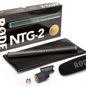 RØDE NTG-2 mikrofonas Juoda Skaitmeninis vaizdo kameros mikrofonas - Image 2