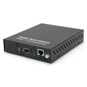 LevelOne FVM-1000 tinklo medijos keitiklis 100 Mbit/ai Juoda - Image 2