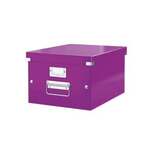 Universali dėžė Leitz Click&Store Medium, 281x200x369mm, violetinės spalvos - Image 3