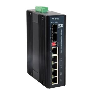LevelOne IES-0600 tinklo komutatorius Gigabit Ethernet (10/100/1000) Juoda - Image 1