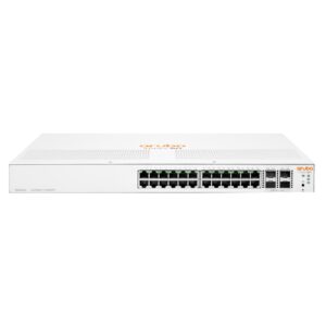 HPE Networking Instant On Switch 24p Gigabit 4p SFP+ 1930 Valdomas L2+ Gigabit Ethernet (10/100/1000) 1U Balta