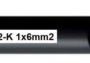 Photovoltaic cable // MG Wires // 1x6mm2, 0.6/1kV black H1Z2Z2-K-6mm2 BK, 50m package - Image 1