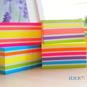 Lipnūs lapeliai StickN 21537, 76x76mm, 400l neoninių žalių atspalvių - Image 2