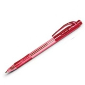 *Automatinis tušinukas Forpus Clicker, 0.7mm, raudonos spalvos