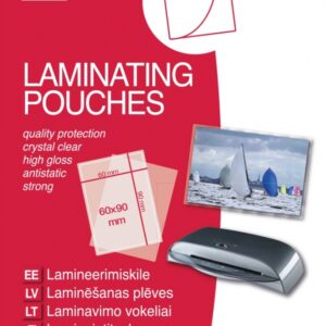 Laminavimo vokeliai College, antistatiniai, 60x90mm, 125 mikronų, 100vnt