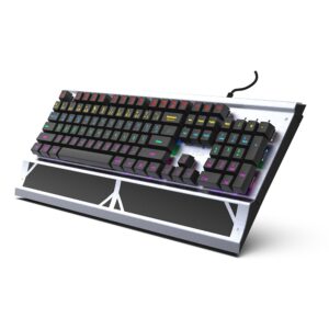 Inca IKG-444 klaviatūra Žaidimams USB Pilka - Image 2