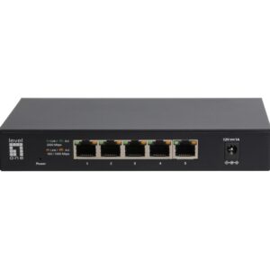 LevelOne GEU-0525 tinklo komutatorius Ne-valdomas 2.5G Ethernet (100/1000/2500) Juoda - Image 2
