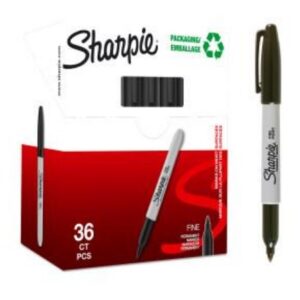 Sharpie 2025040 žymeklis 36 vnt Juoda