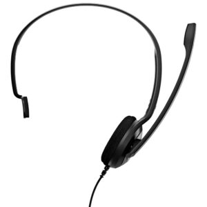 Sennheiser PC 7 USB Laisvų rankų įranga Vielinis Su lankeliu Biuras / skambučių centras USB A tipo Juoda